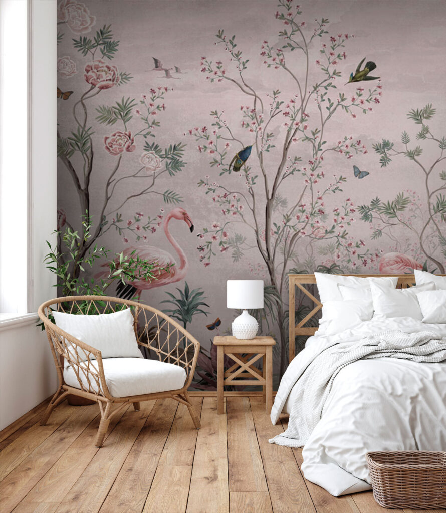 u73559pib1 890x1024 - Шпалери з птахами та рослинами - tegory