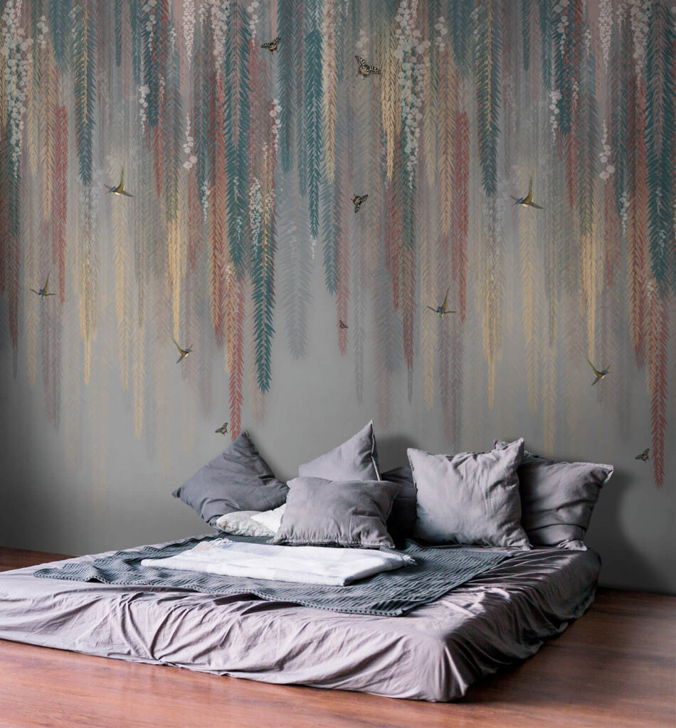 u73572pib2 950x1024 - Барвистий квітковий дизайн з метеликами - tegory