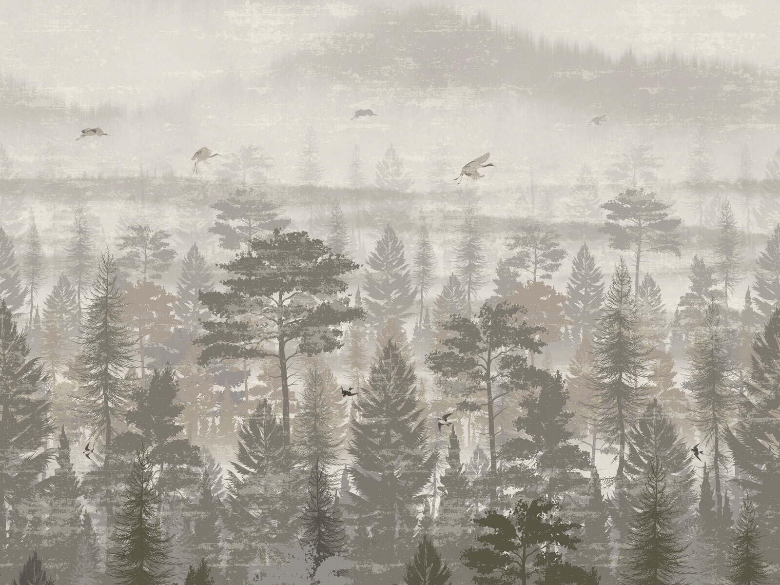 u73802p - Птахи летять над лісом - tegory