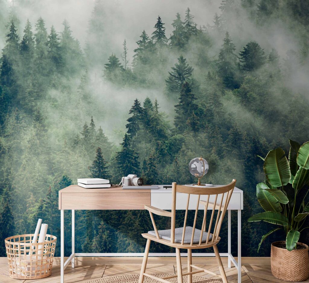 u73873piw1 1024x936 - Ліс дерев з туманом - tegory