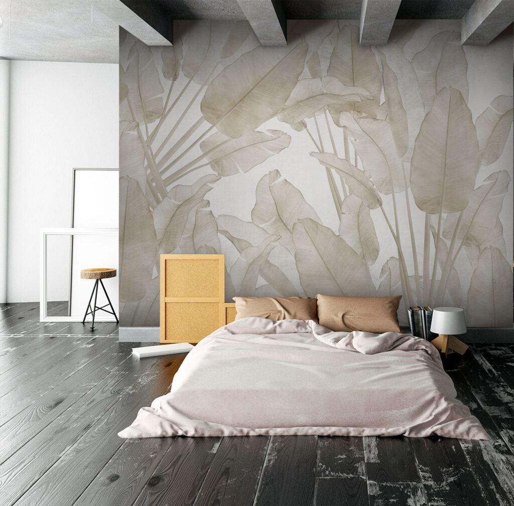 Elegant foliage in soft tones