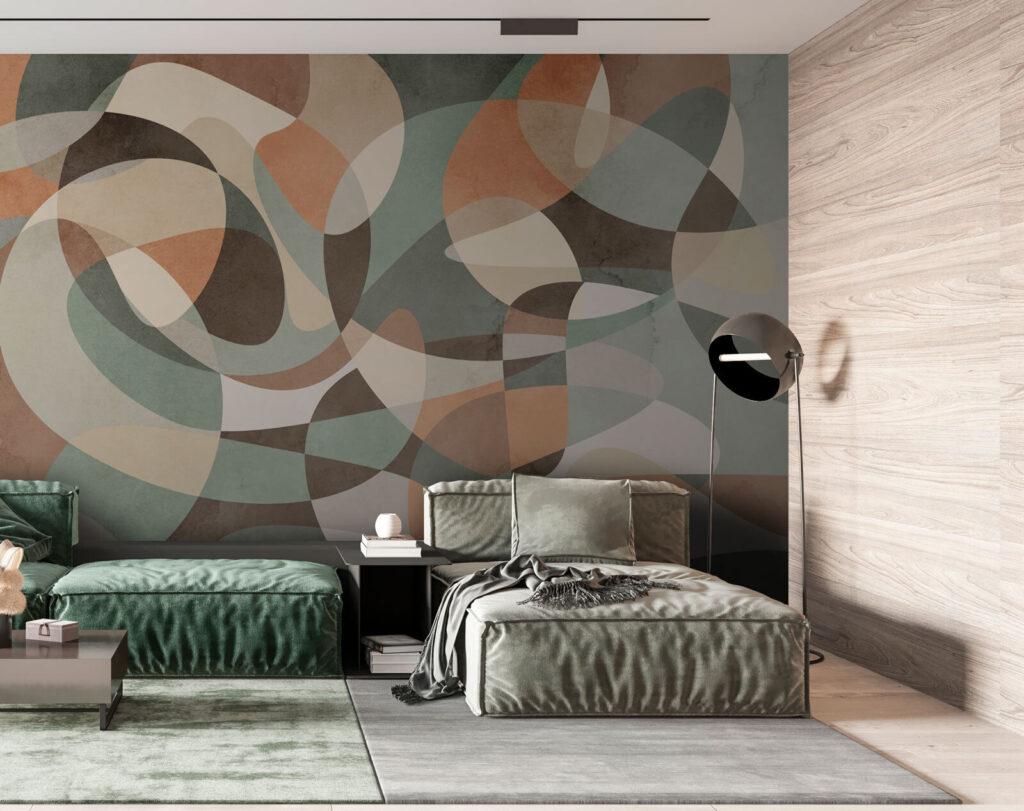 Colorful pattern on a surface Colorful pattern on a surface