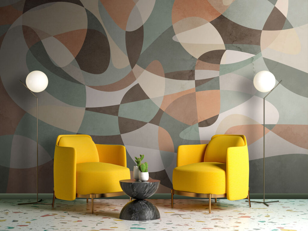 Colorful pattern on a surface