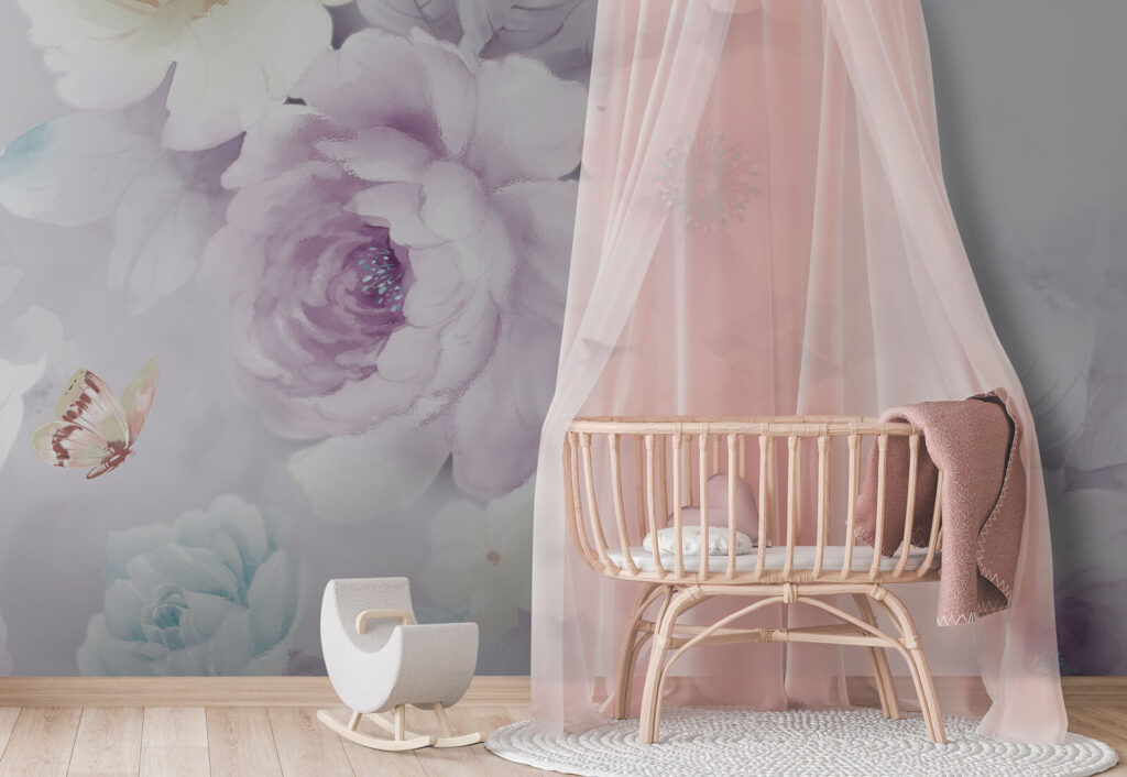 Soft blooms in pastel hues