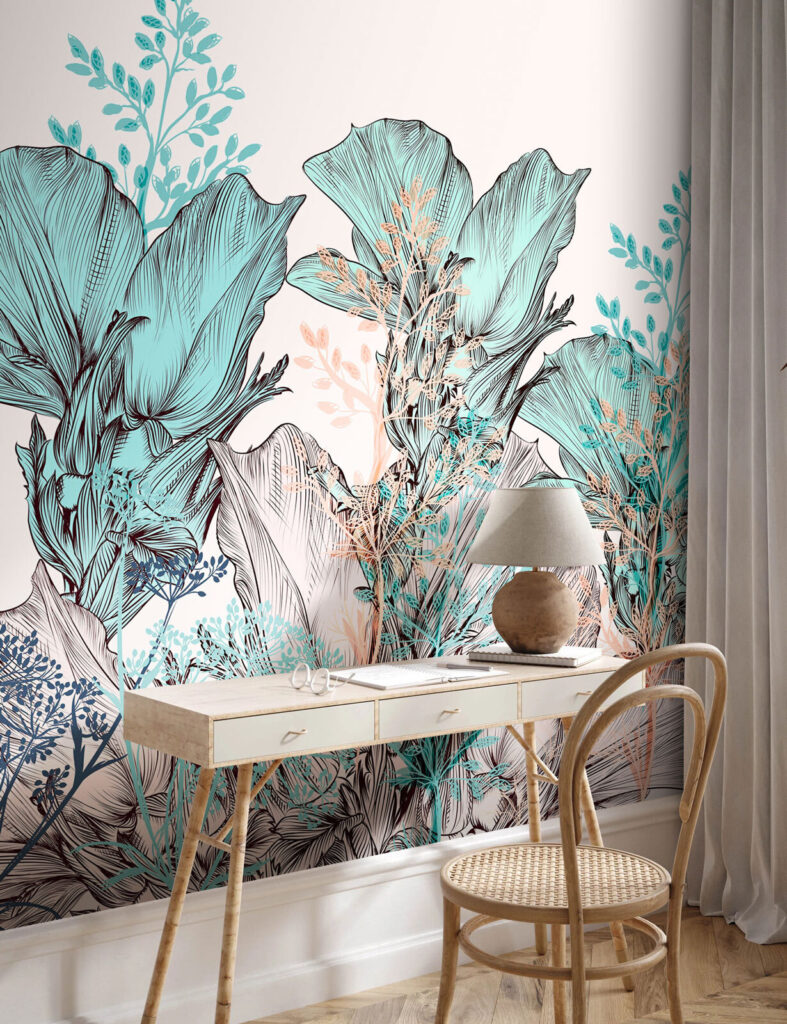 u74399pih1 787x1024 - Ніжний ботанічний пейзаж мрій у відтінках - tegory