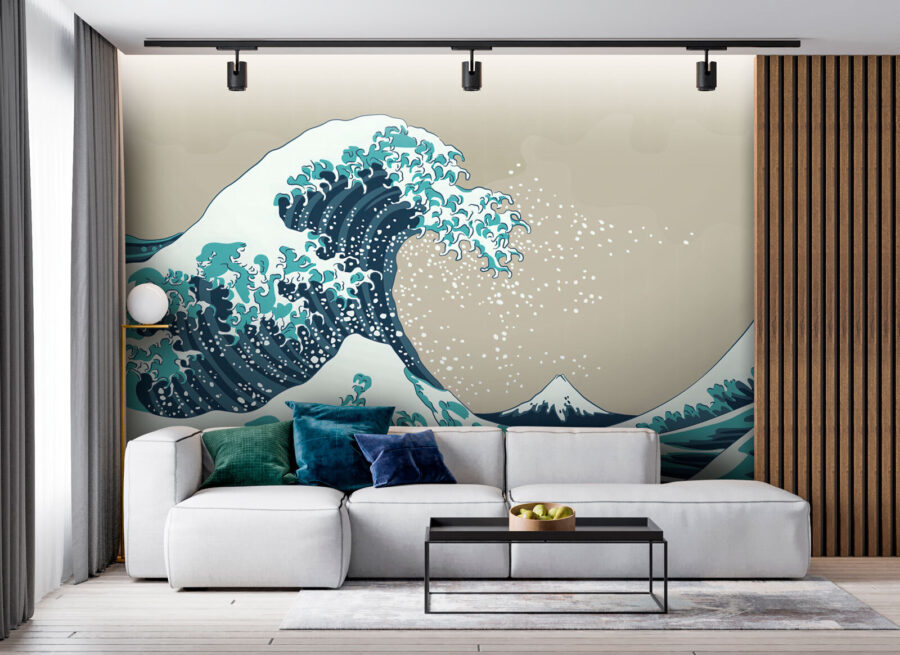 Large wave of water Large wave of water