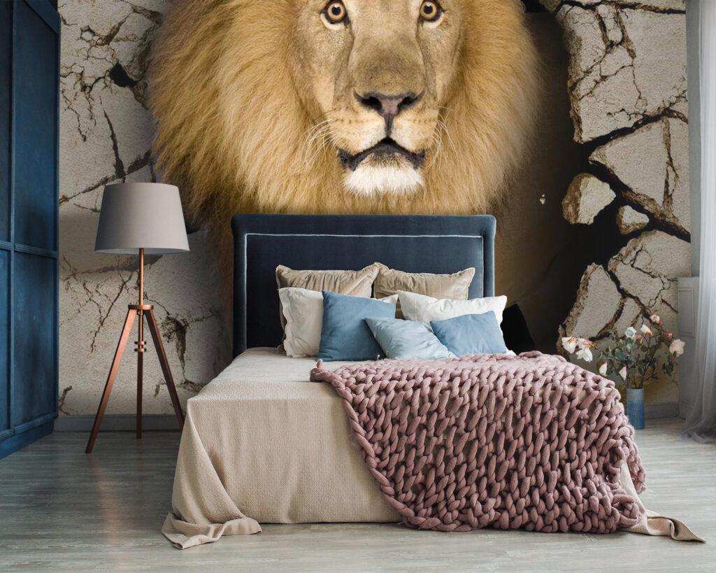 u77849pib87 1024x819 - Лев проходить крізь тріщину в стіні - tegory