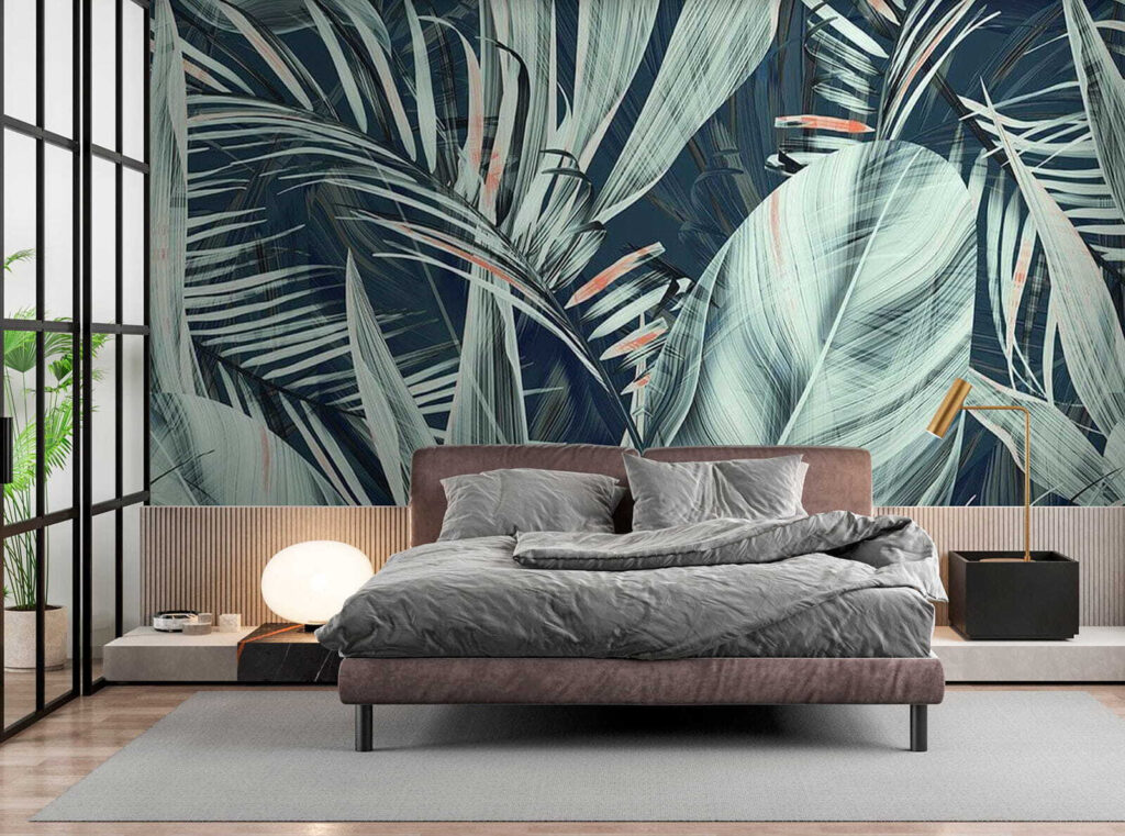 u79675pib1 1024x761 - Тропічне листя в спокійних кольорах - tegory