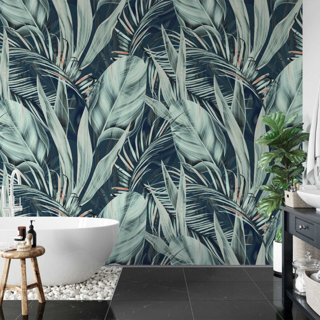 u79675pit1 1024x1024 - Тропічне листя в спокійних кольорах - tegory