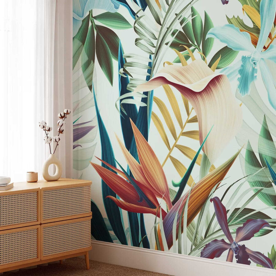 Colorful floral pattern Colorful floral pattern