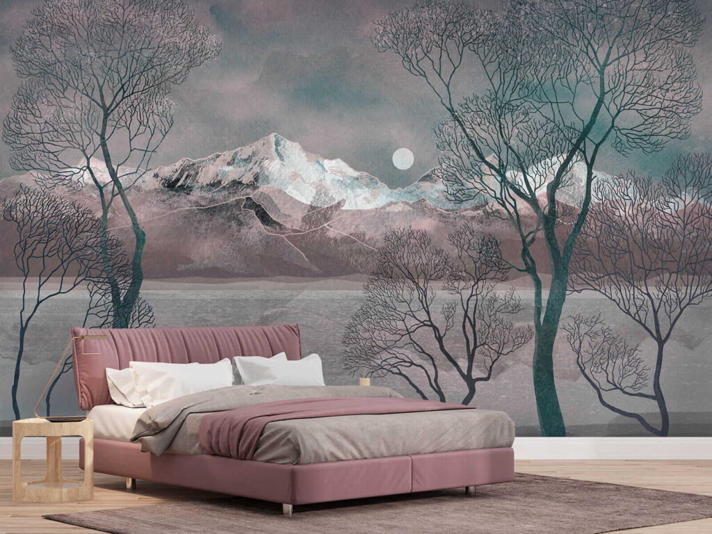 u80027pib1m 1024x768 - Пейзаж з деревами та горами - tegory