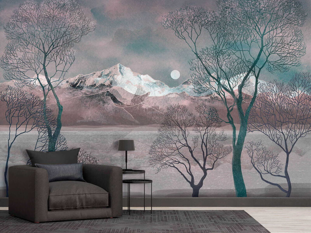 u80027pig2 1024x768 - Пейзаж з деревами та горами - tegory