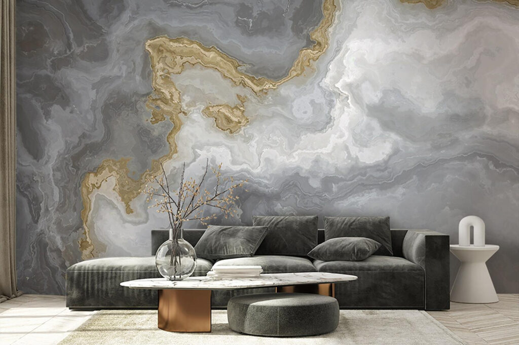 Abstract waves of neutral tones Abstract waves of neutral tones