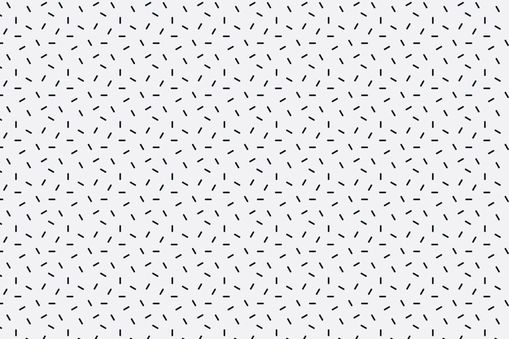 A pattern of black lines