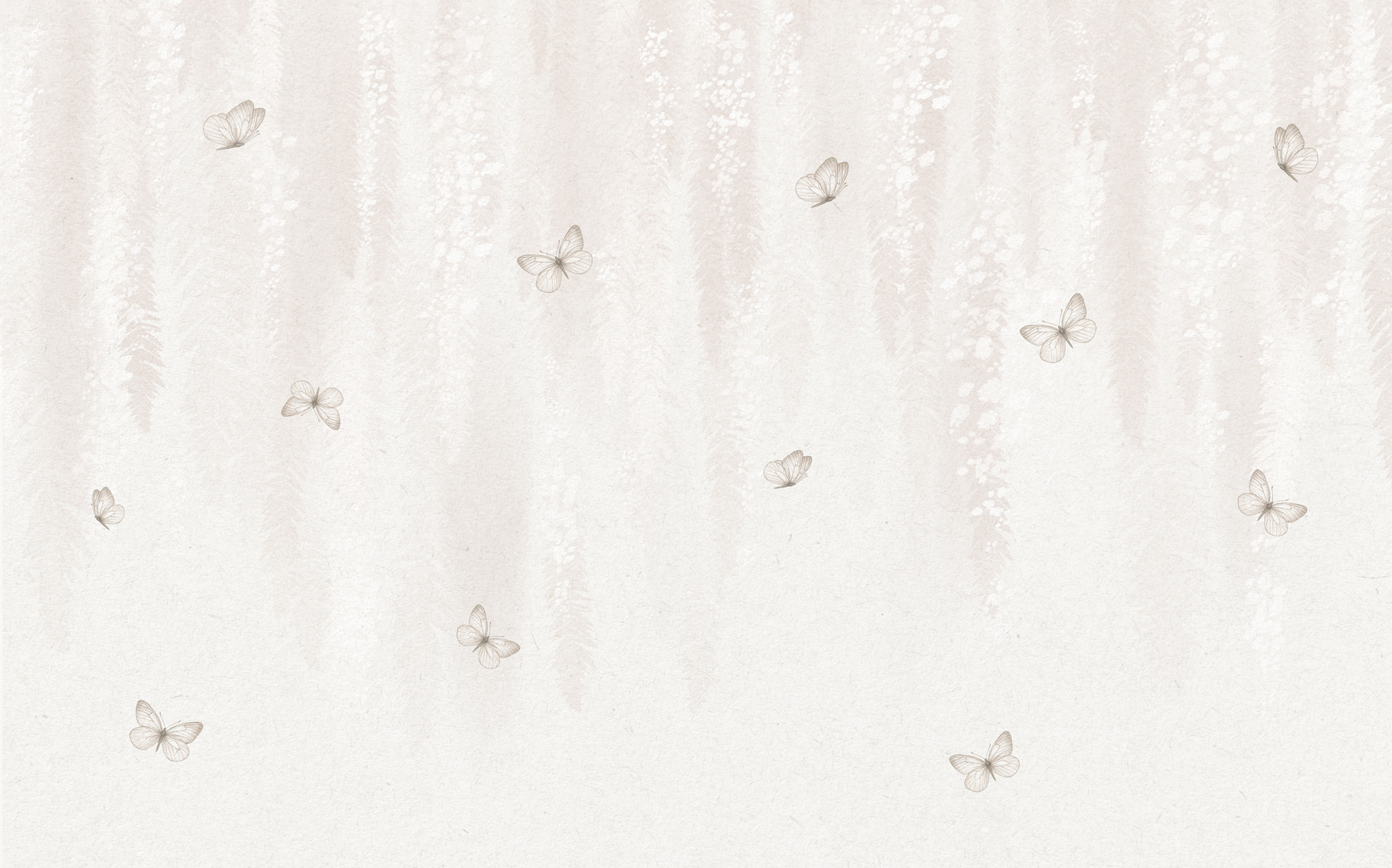 Butterflies on a white background Butterflies on a white background