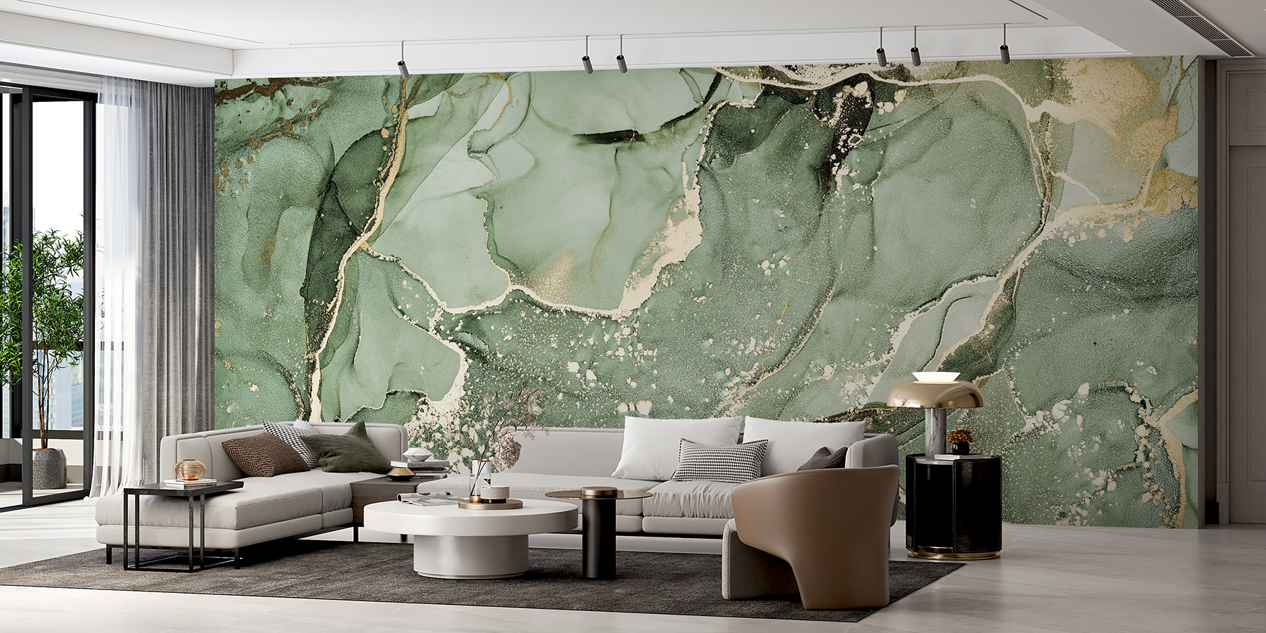 A close up of a painting A close up of a painting