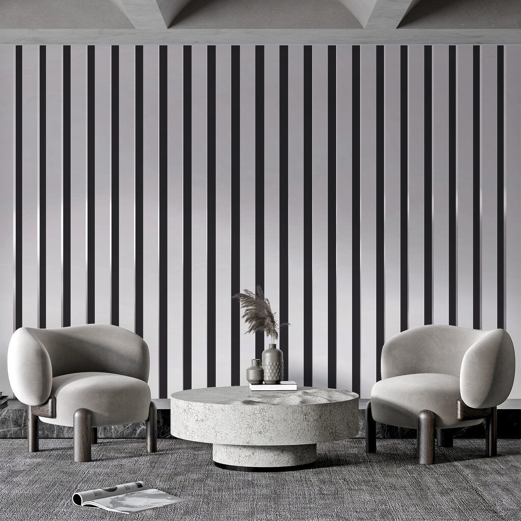 Textures of vertical lines and shadows