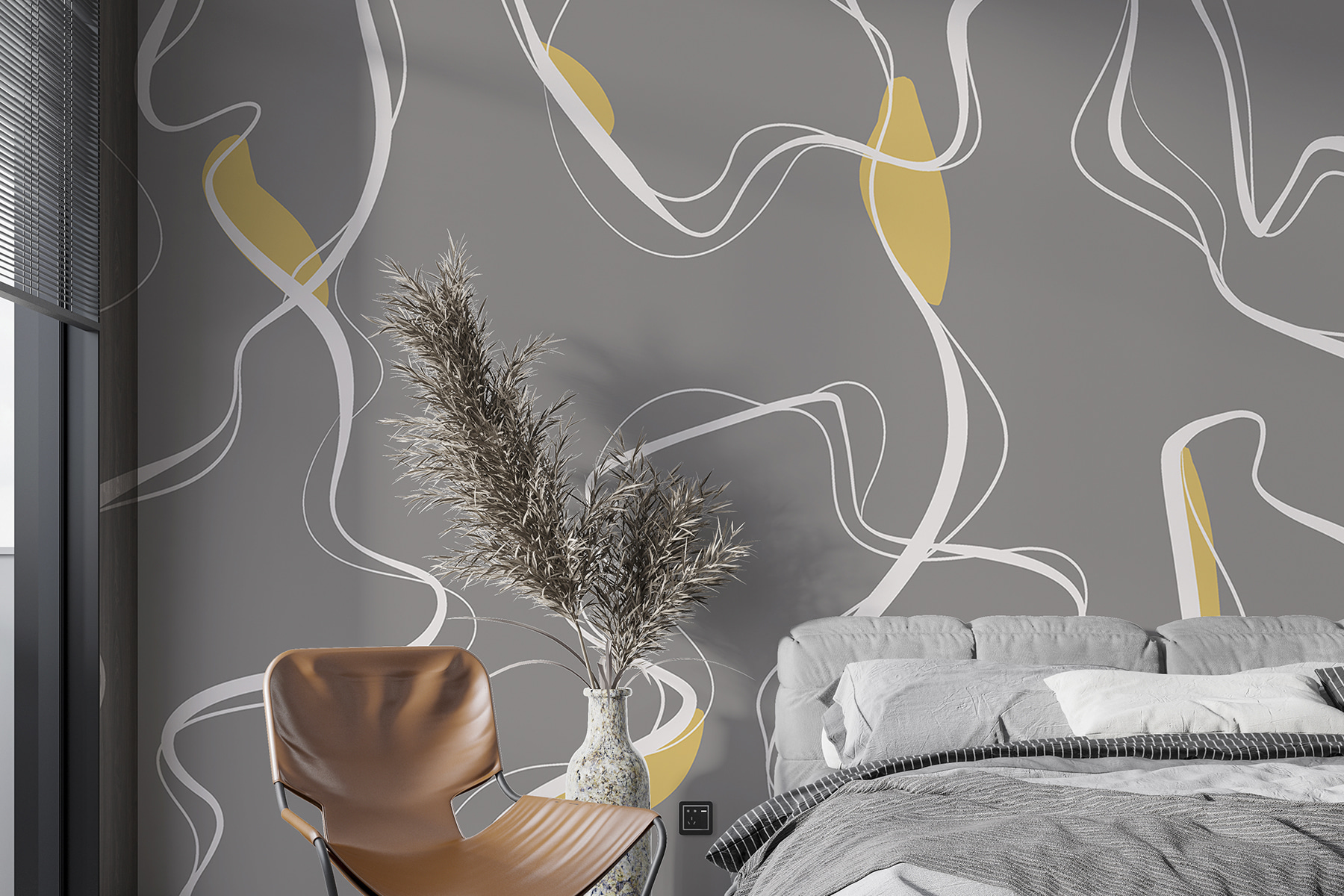 A grey and white pattern A grey and white pattern