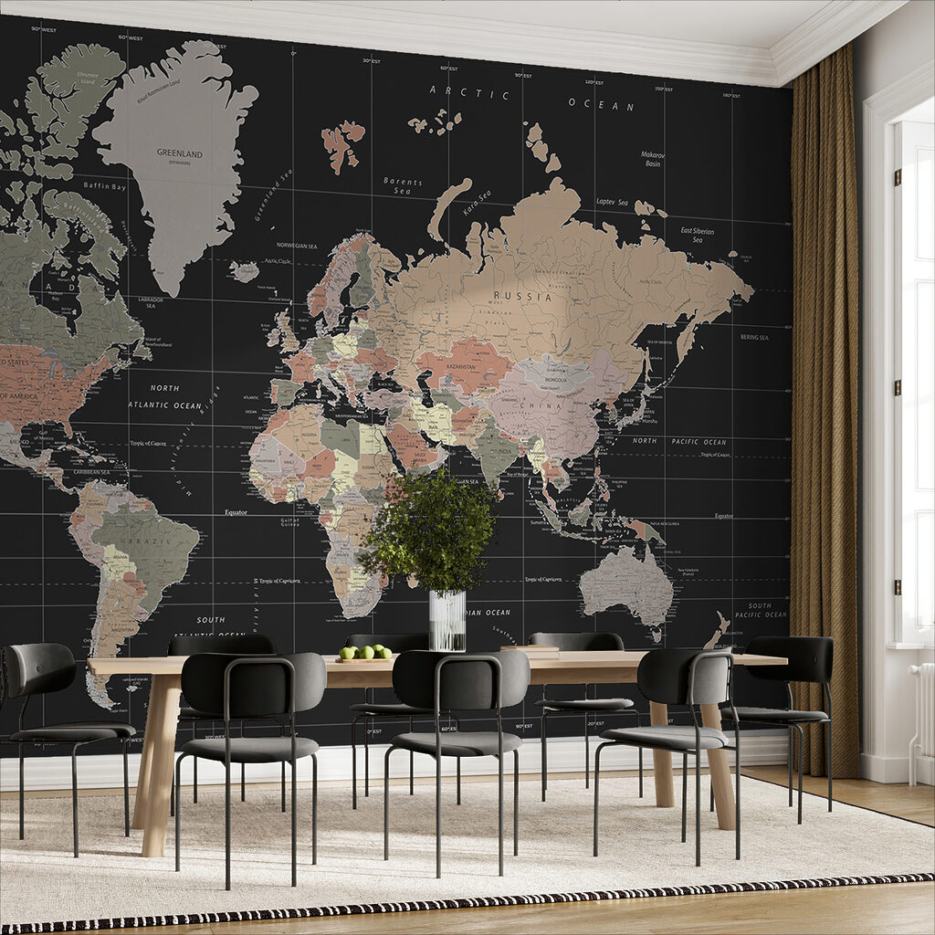 A map of the world A map of the world