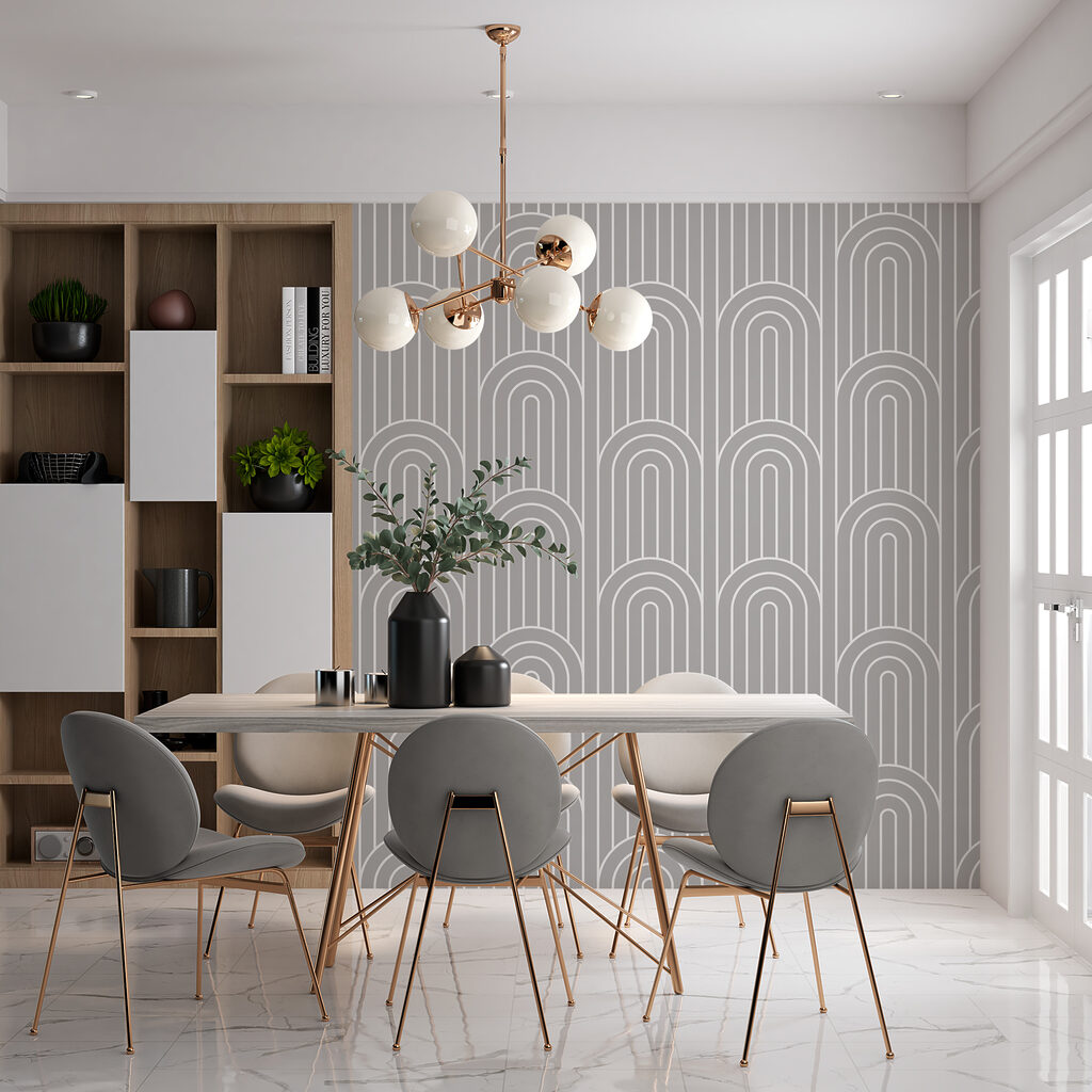 A grey and white pattern