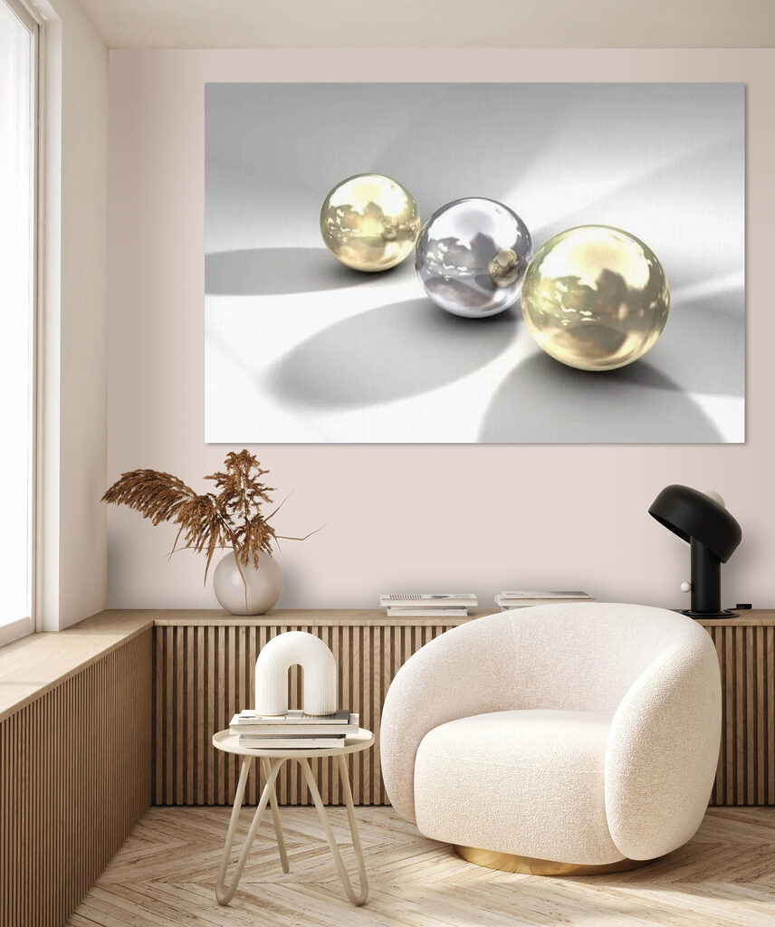 A group of shiny balls A group of shiny balls