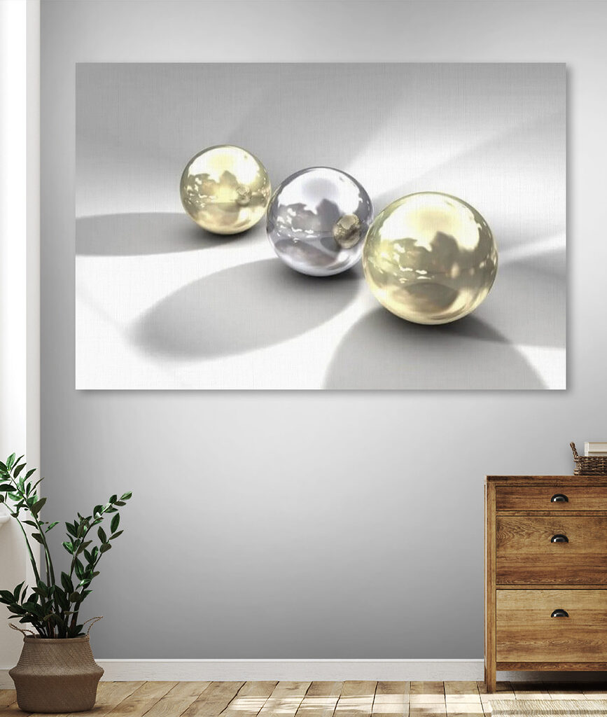 A group of shiny balls A group of shiny balls
