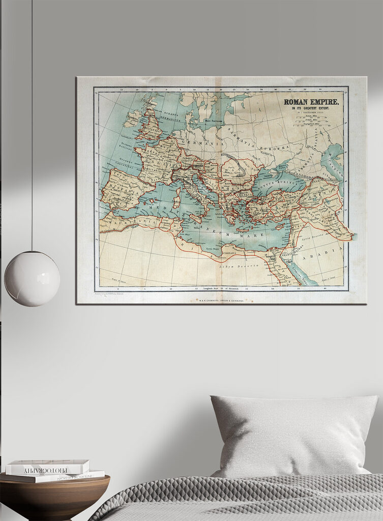 A map of europe with red lines A map of europe with red lines