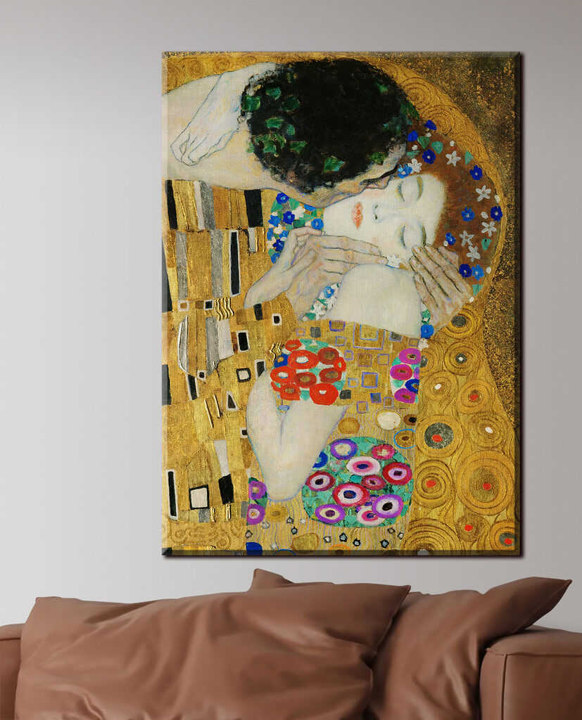 A painting of a man and woman A painting of a man and woman