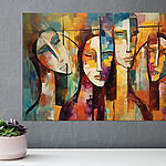 Картина Картина з людських облич