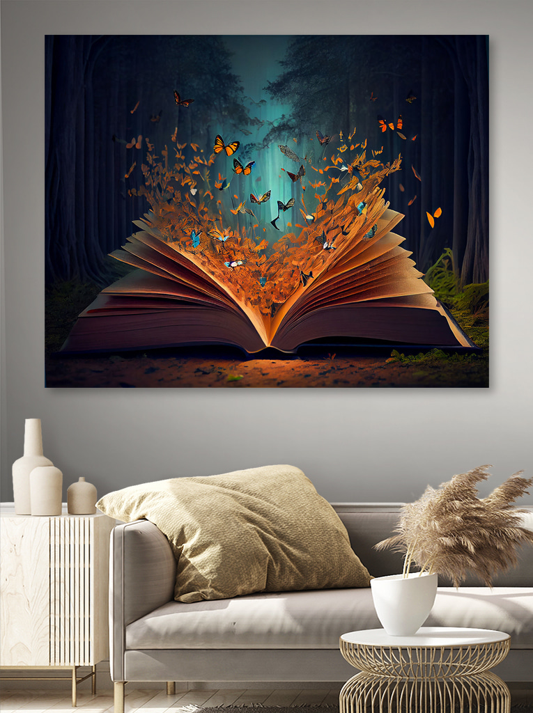 Книга, з якої вилітають метелики Книга, з якої вилітають метелики