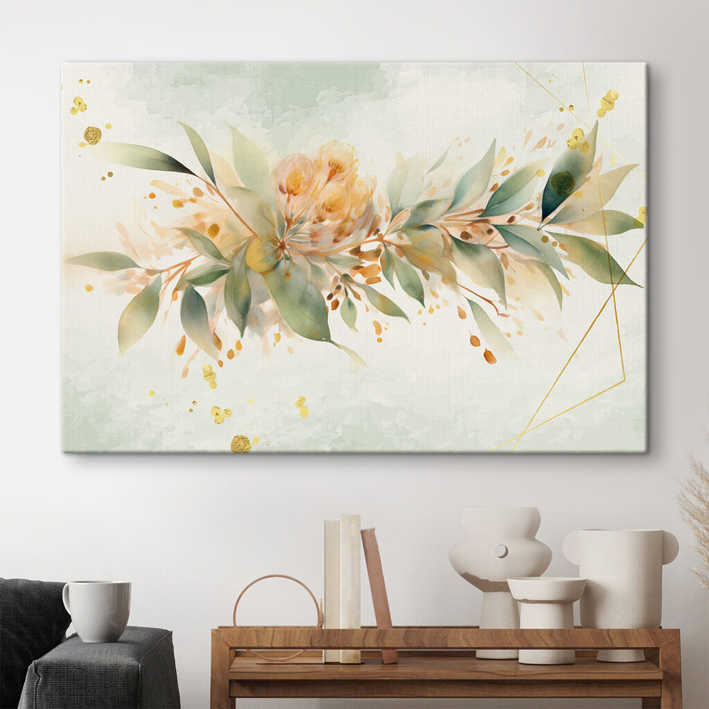 A painting of a flower A painting of a flower
