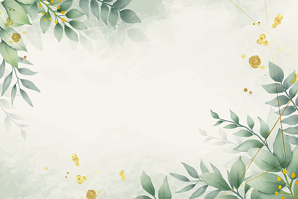 Elegant greenery with subtle hues Elegant greenery with subtle hues