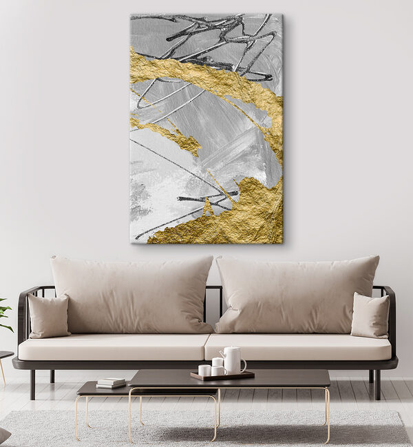 Abstract art in contrasting colors Abstract art in contrasting colors