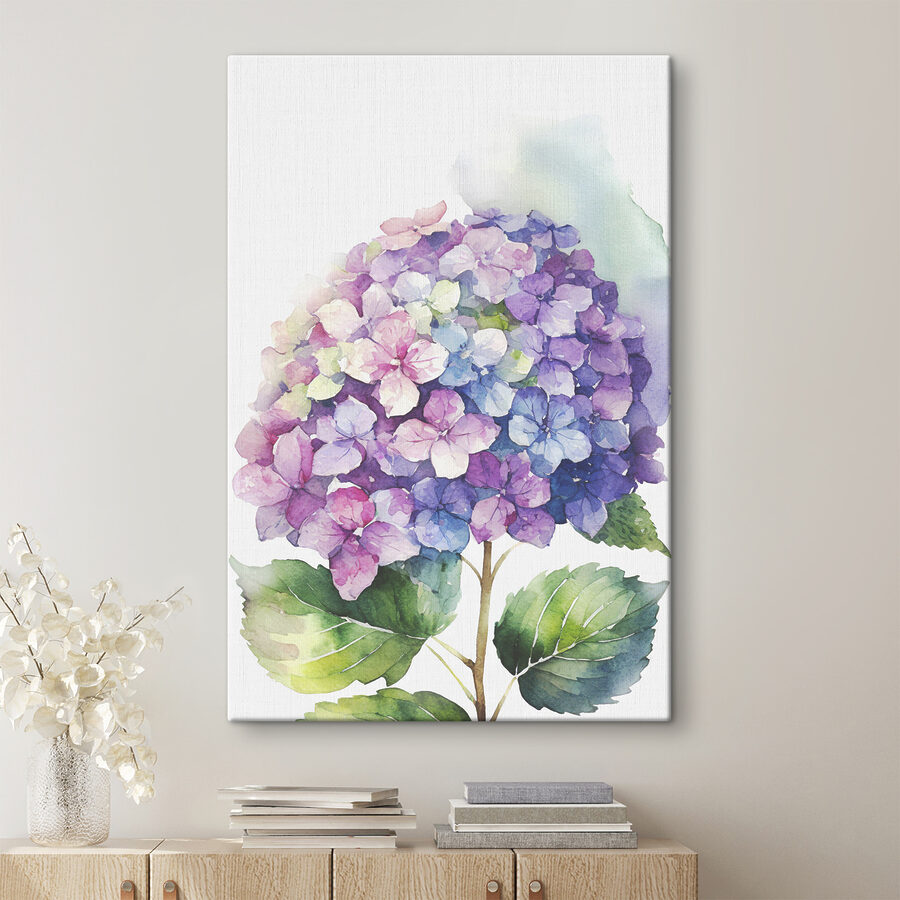 A watercolor of a flower A watercolor of a flower