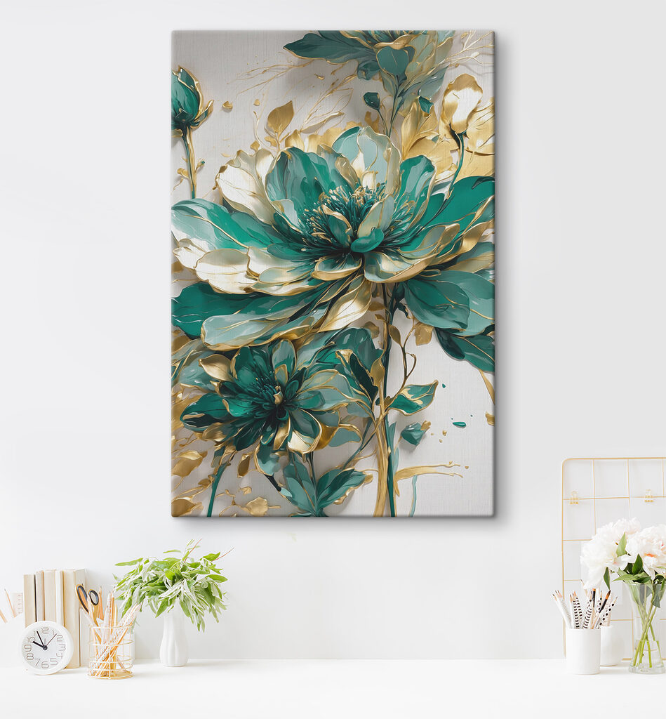 A close up of a flower