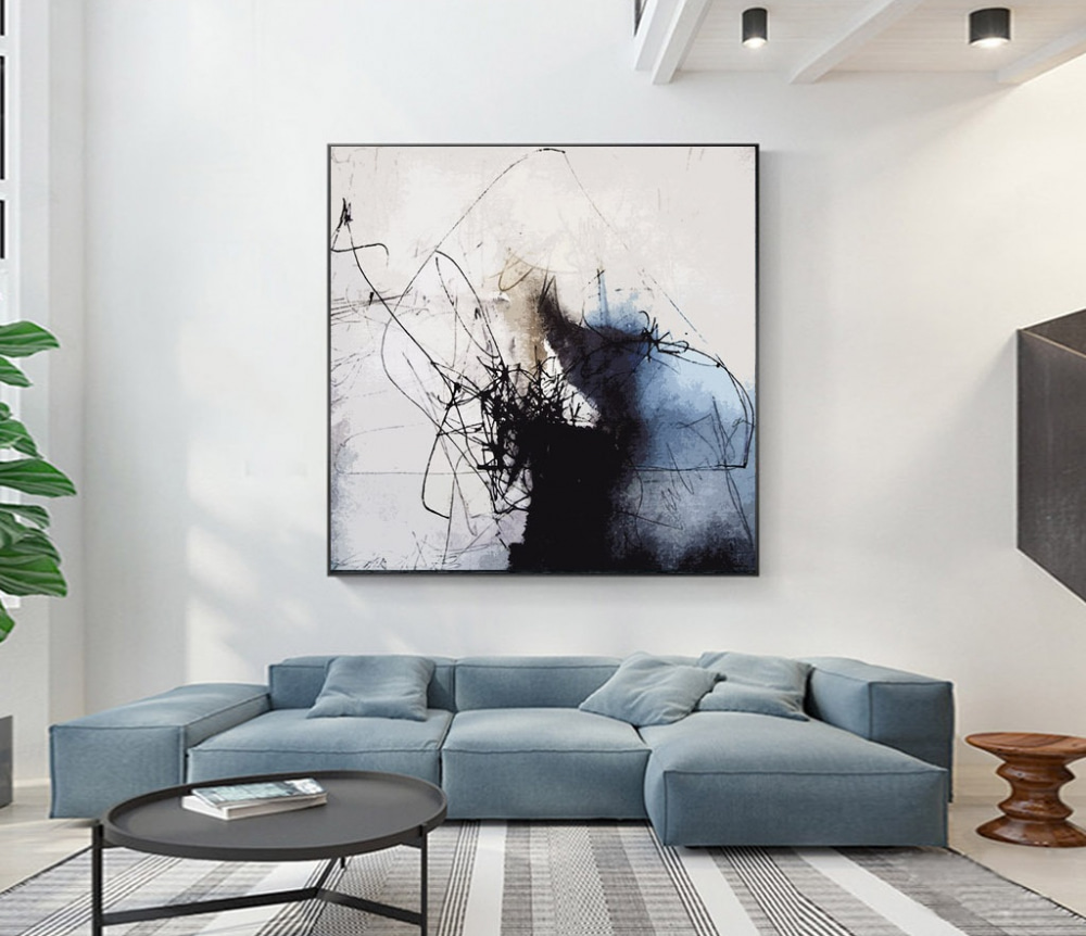 A black and white image of a person's face