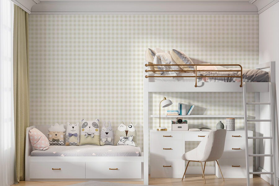 A white and yellow checkered pattern A white and yellow checkered pattern