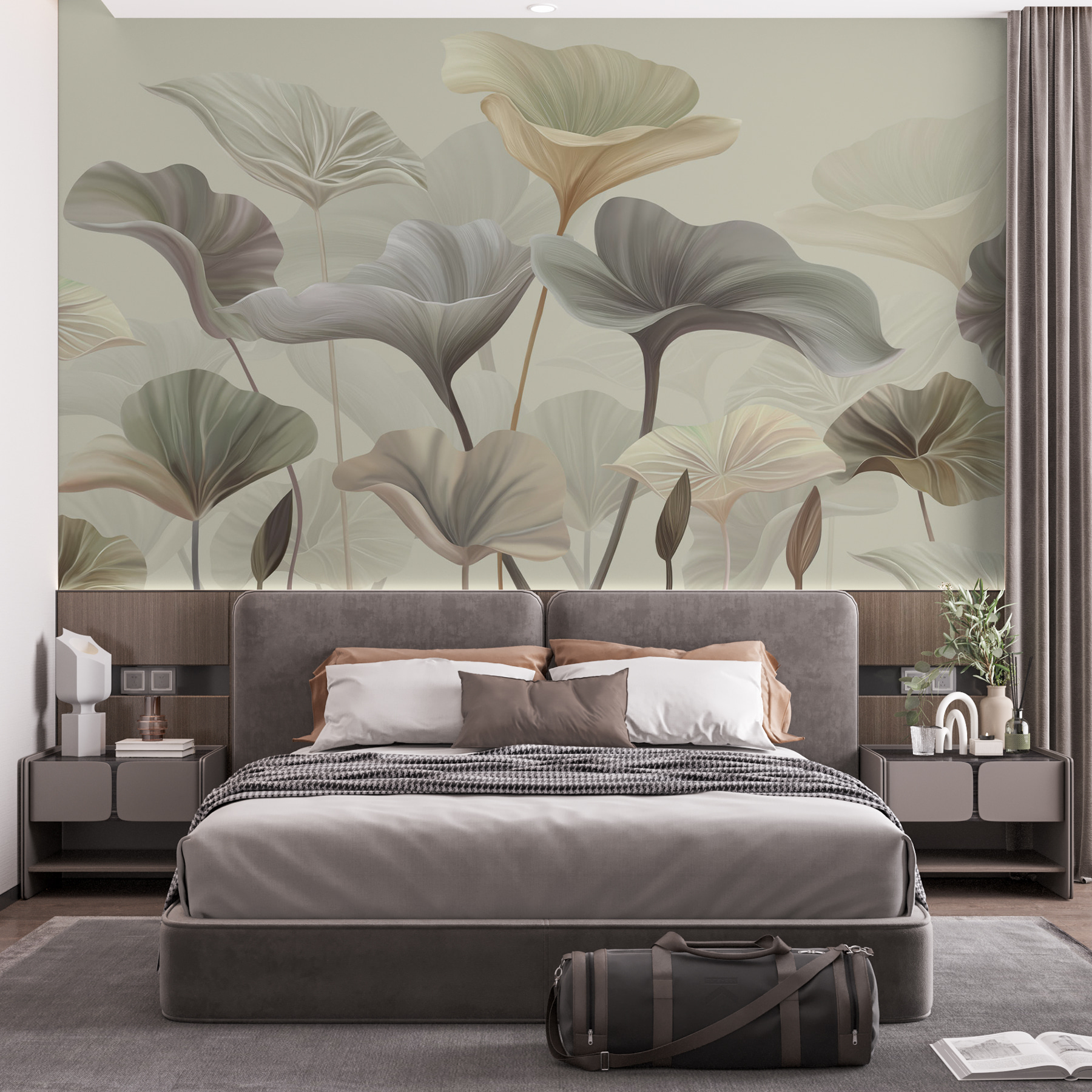 A close up of leaves A close up of leaves