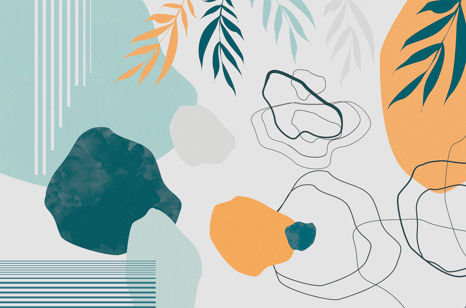 w00509p - Барвисте мистецтво з листям - tegory