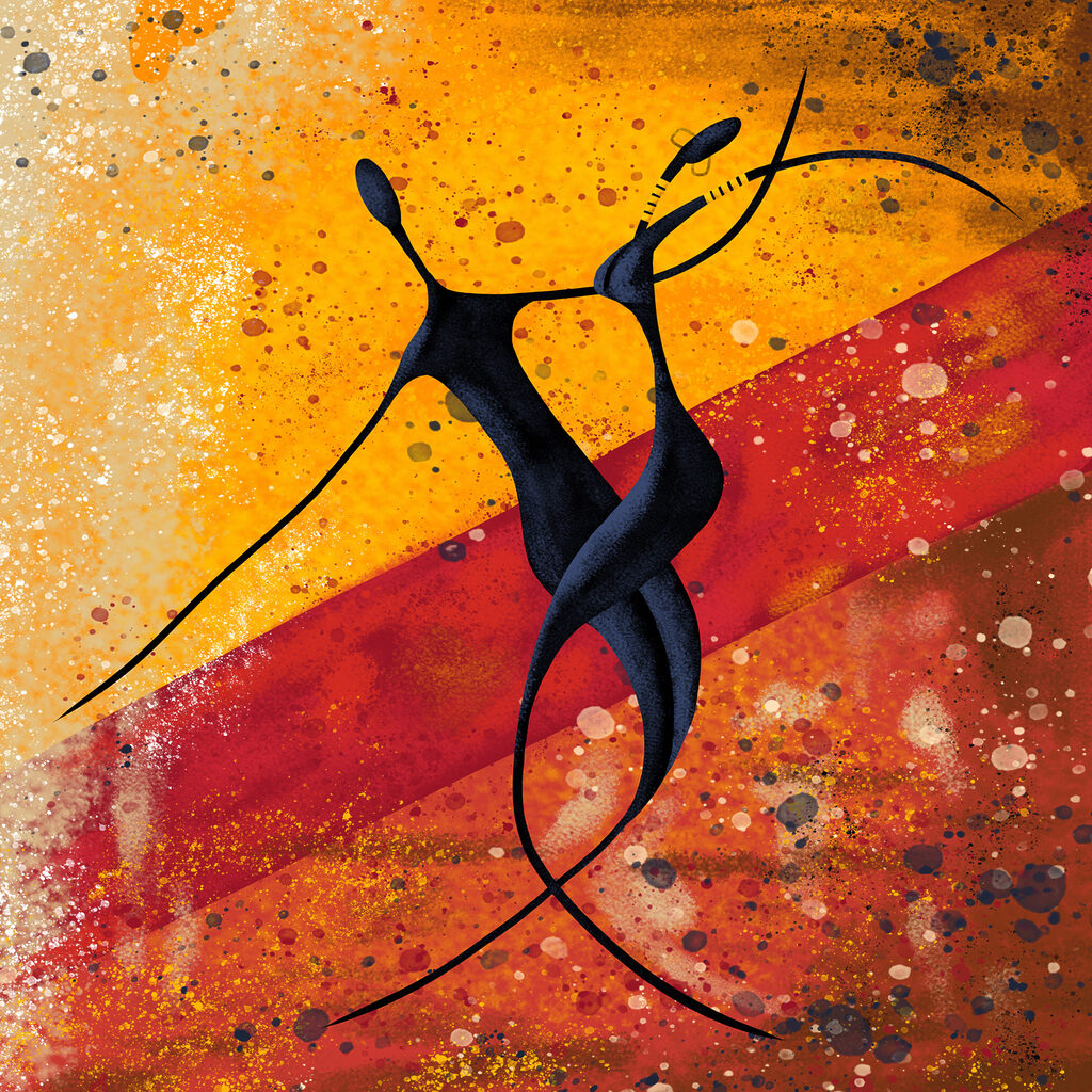 s28768p 1024x1024 - Картина із зображенням пари людей, що танцюють - tegory