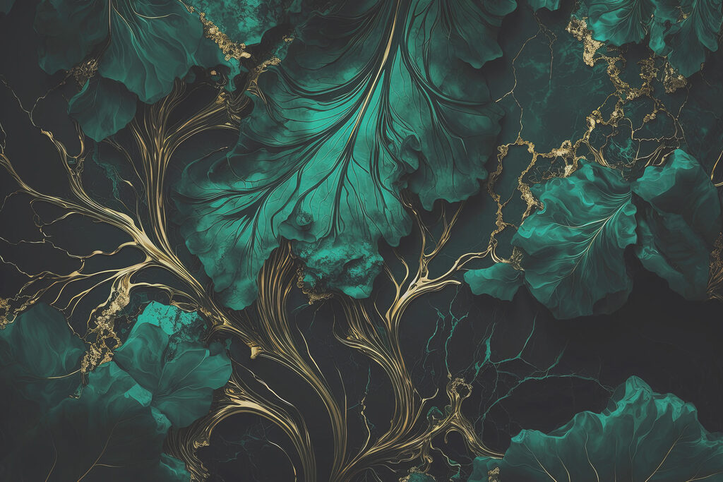 s34486p 1024x683 - Елегантне листя з металевими прожилками - tegory