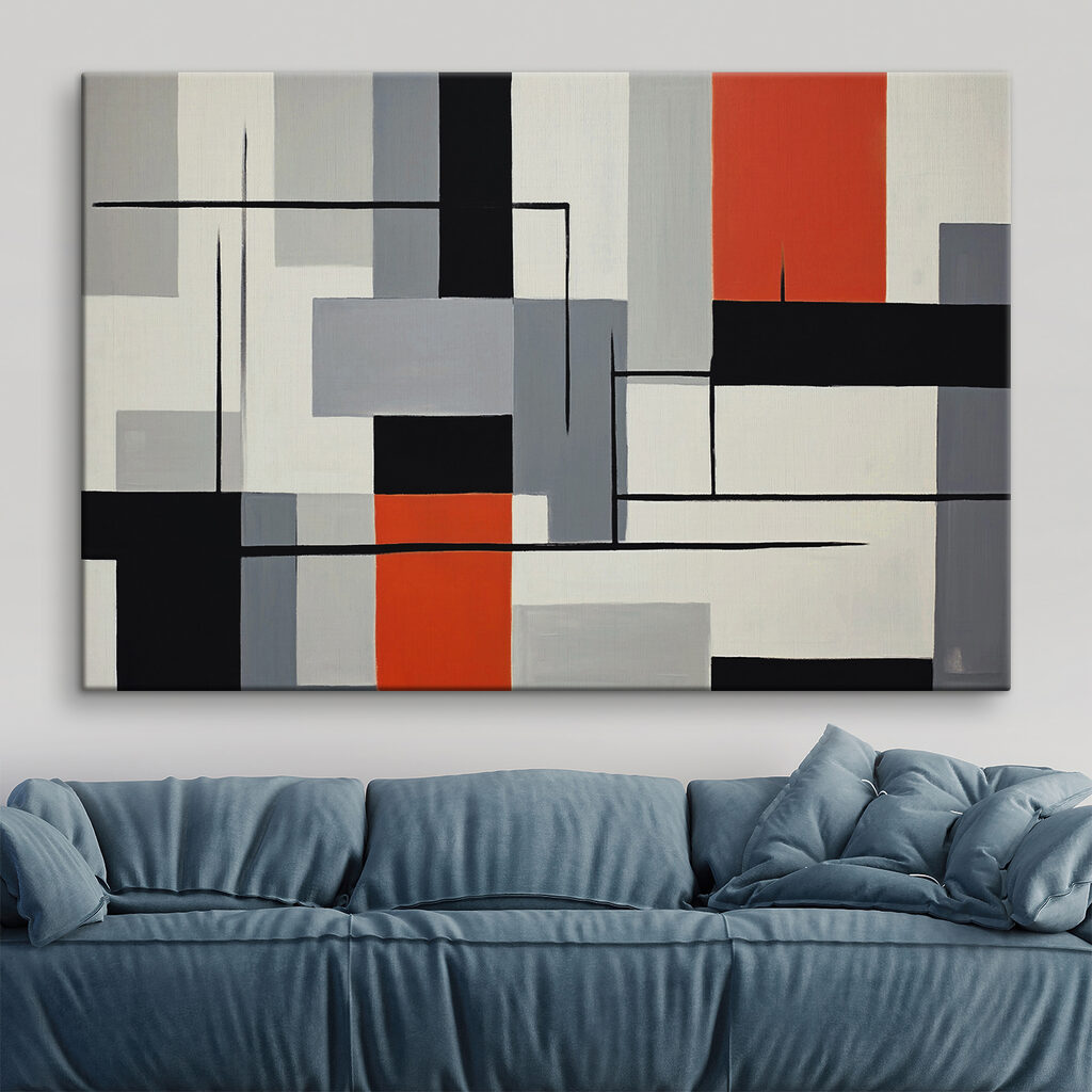 Картина з чорних, червоних і білих прямокутників s37278pig107 1024x1024 - Картина з чорних, червоних і білих прямокутників - tegory