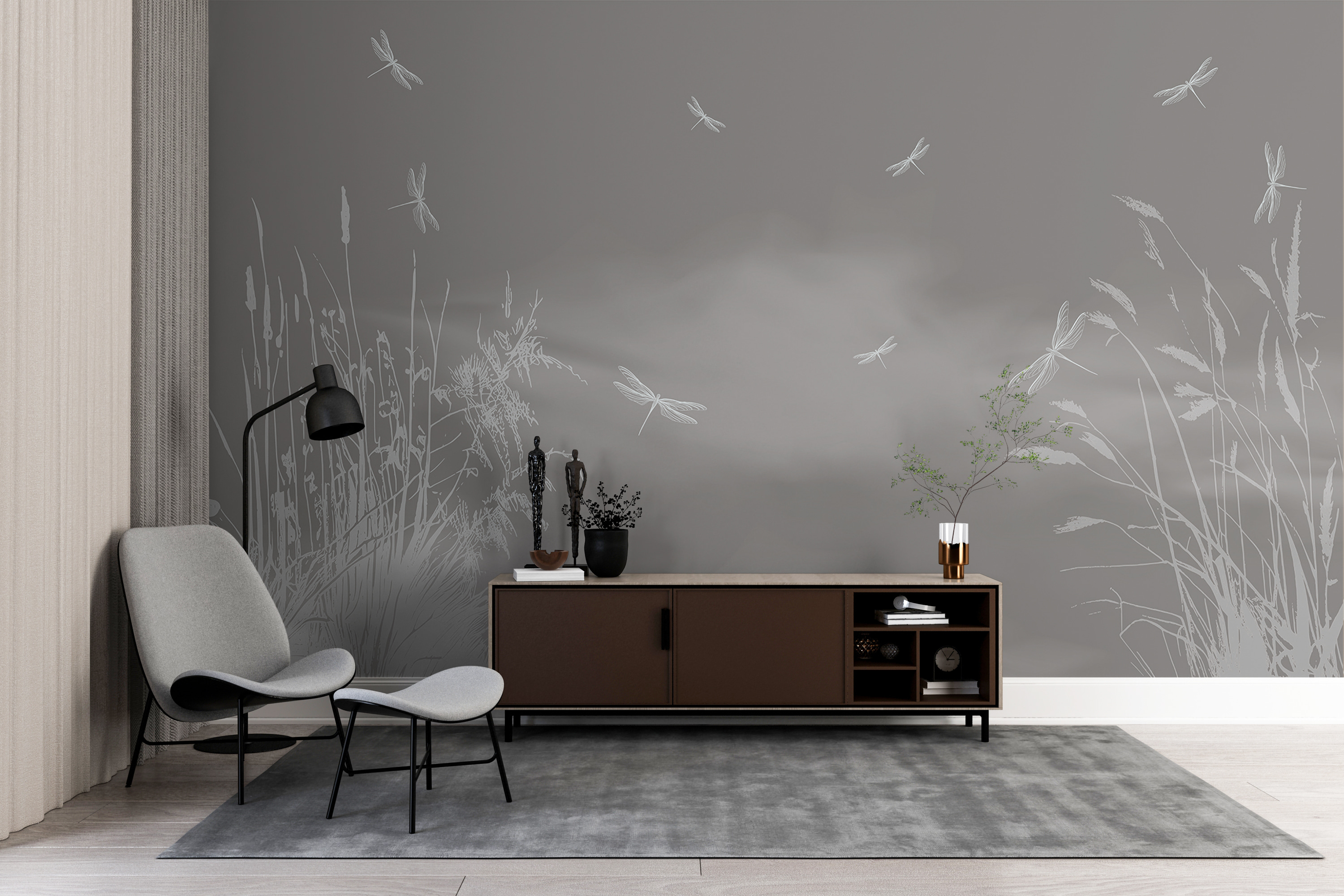 A dragonflies flying in the sky