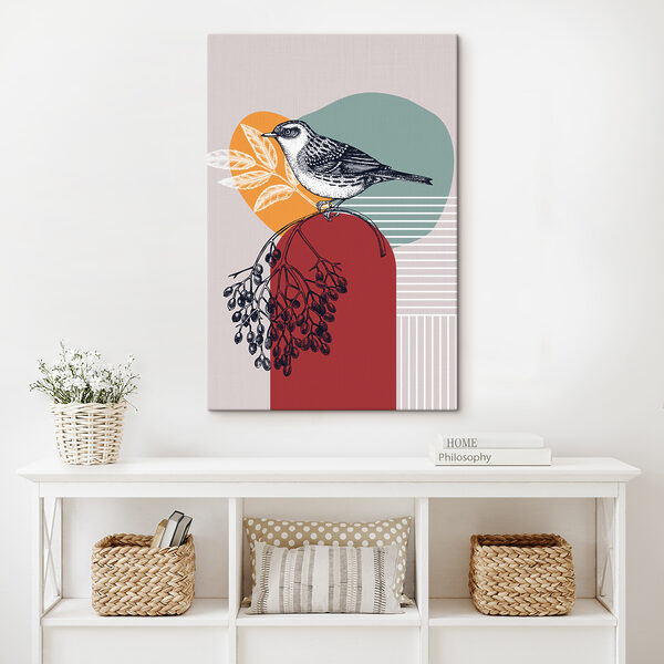 A bird on a branch A bird on a branch