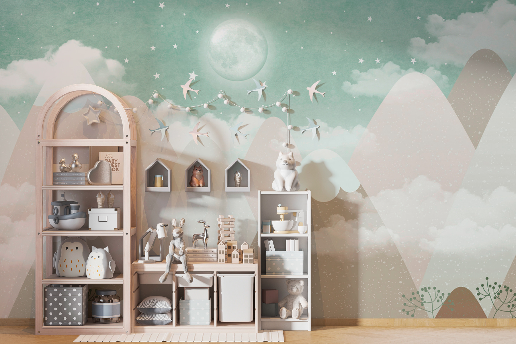 Місяць над горами і хмарами w00374v3pir1mr - Місяць над горами і хмарами - tegory