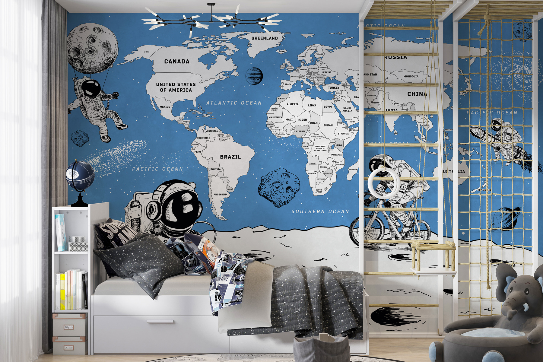 Малюнок двох астронавтів на Місяці w00473v1pir1mr - Малюнок двох астронавтів на Місяці - tegory