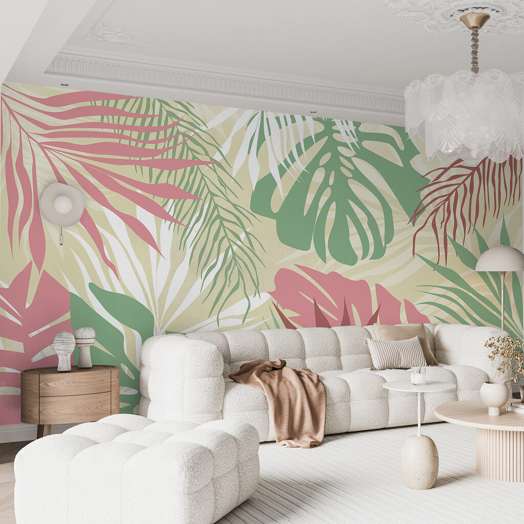 Візерунок листя на білому тлі w00676pig1ms 1024x1024 - Візерунок листя на білому тлі - tegory