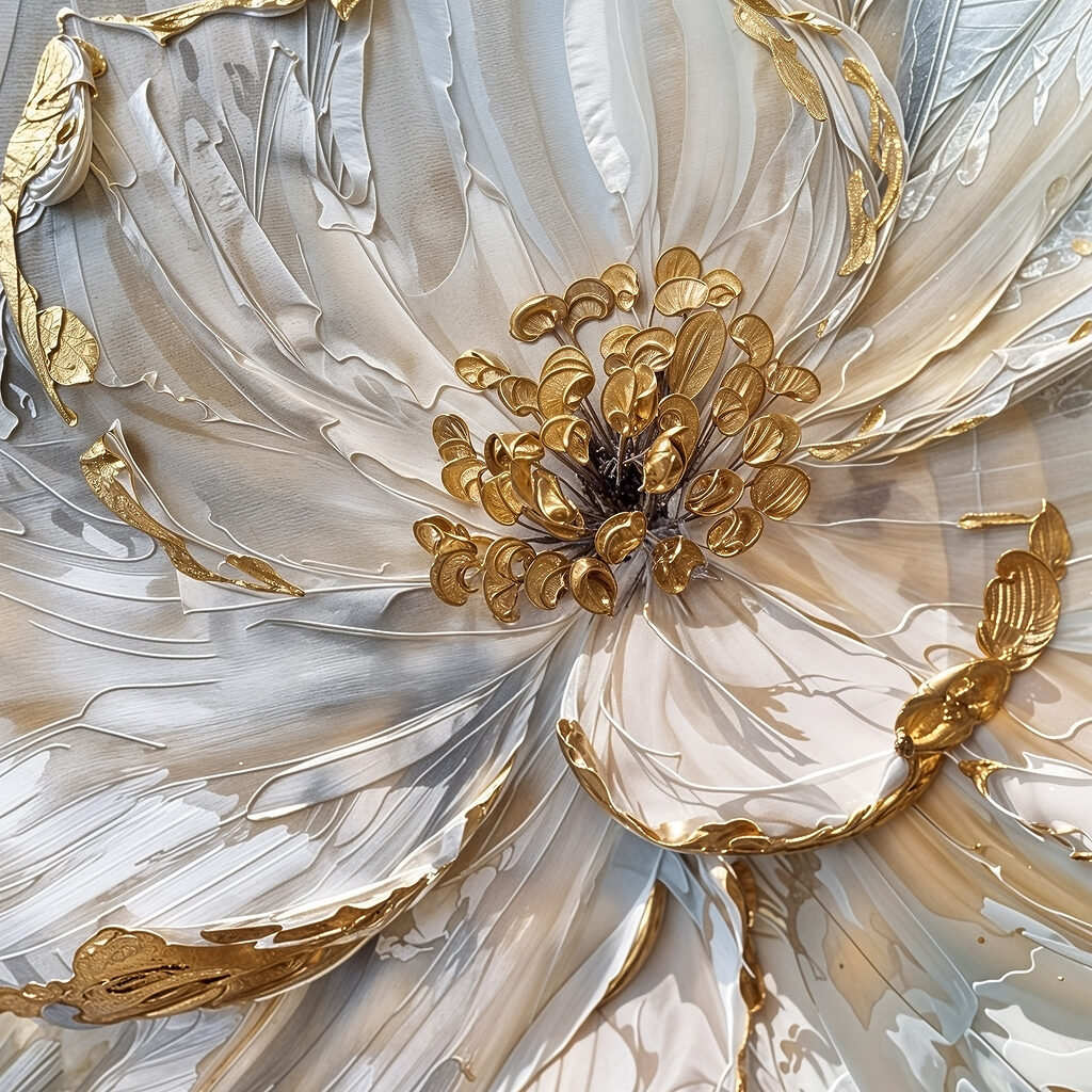 Elegant floral design with intricate details