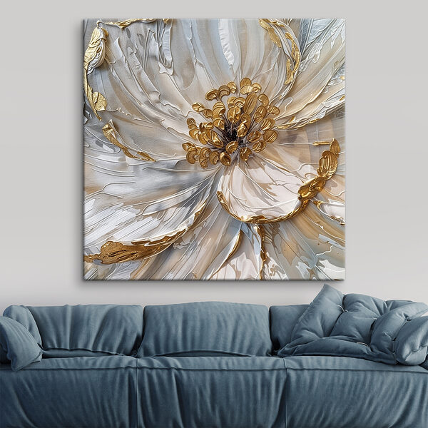 Elegant floral design with intricate details