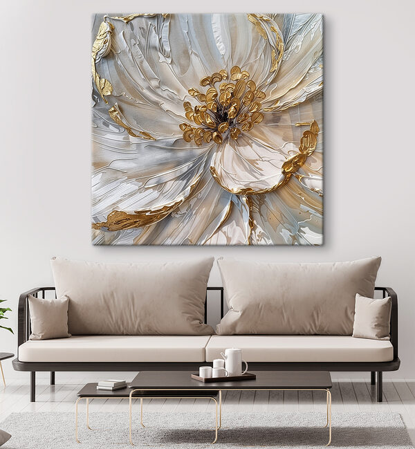 Elegant floral design with intricate details